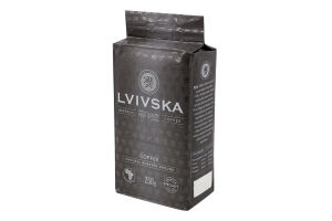 Кава Сільвер мелена смажена 250г в/у Львівська