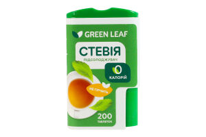 Стевия в таблетках Green Leaf п/у 200шт