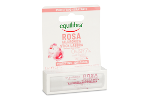Бальзам для губ Equilibra гіалуроновий трояндовий
