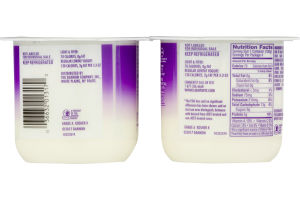 Dannon Light & Fit Nonfat Yogurt Vanilla - 4 CT