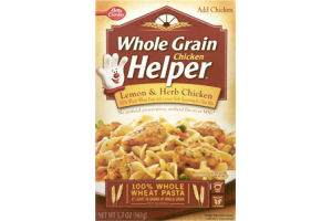 Betty Crocker Chicken Helper Whole Grain Lemon & Herb Chicken