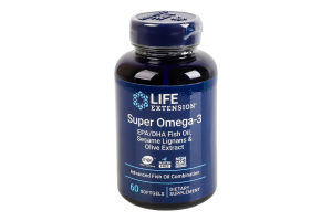 Добавка диетическая Super Omega-3 Life Extension капсулы 60шт