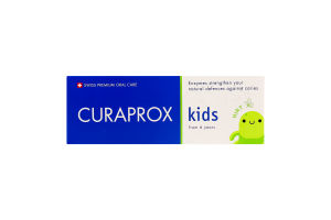 Паста зубна Curaprox CS Kids з фтором м'ята