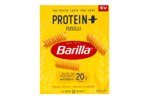 Макароны Фузилли Протеин плюс Barilla к/у 400г