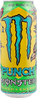 Напій енергетичний безалкогольний сильногазований Rio Punch Monster Energy з/б 500мл