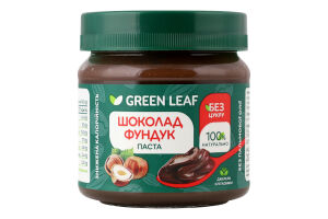 Паста шоколадно-фундучная с подсластителем Green Leaf с/б 200г