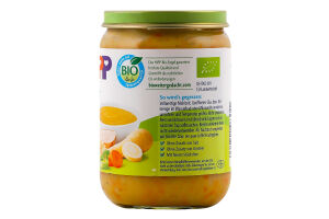 Суп овочевий з індичкою органічний від 8місяців 190г твіст/б Hipp