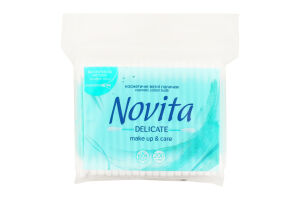Палочки ватные косметические Delicate Novita 200шт