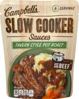 Campbell's Slow Cooker Sauces Tavern Style Pot Roast