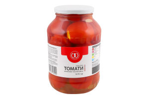 Томаты маринованные ТМ "1" с/б 1.47кг