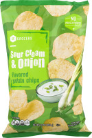 SE Grocers Potato Chips Sour Cream & Onion