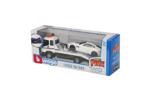 Игрушка для детей от 3лет №18-31419 Flatbed tow truck Street fire Bburago 1шт