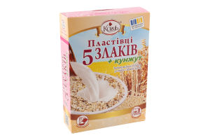 Хлопья 5 злаков+кунжут Козуб продукт к/у 600г