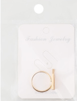 Каблучка жовтий метал FHF25618M24