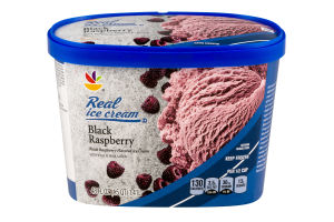 Ahold Real Ice Cream Black Raspberry