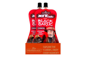 Соус с черным чесноком Black garlic Chinese Хит соус Pripravka д/п 180г