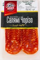 Колбаса Салями Чоризо Алан с/в в/с в/у 0.08кг