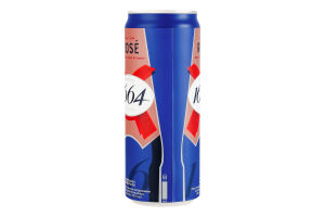 Пиво спеціальне 330мл 4.5% пшеничне пастеризоване Rose Edition Kronenbourg 1664 з/б