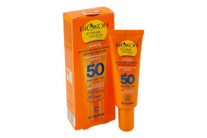 Крем для особливо чутливих ділянок обличчя SPF 50 Максимальний захист Біокон 25мл