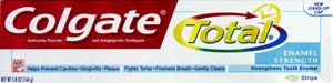 Colgate Total Enamel Strength Stripe Toothpaste