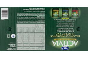 Dannon Activia Lowfat Probiotic Yogurt with Bifidus Variety Pack - 18 PK