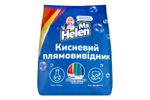 Плямовивідник кисневий для кольорових тканин Ms Helen 900г