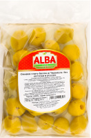 Оливки Белла ді Черінйола б/к в розсолі 400г п/е Альба Фуд