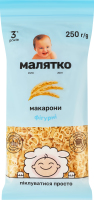 Макарони для дітей від 3років фігурні Малятко м/у 250г