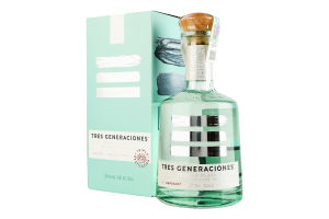 Текила 0.7л 38% Plata Tres Generaciones к/у