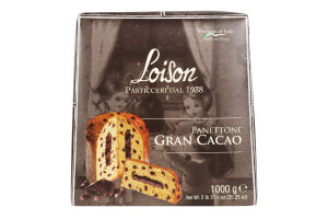 Кекс Loison Панеттоне шок дроп-шок крем Gran Cacao