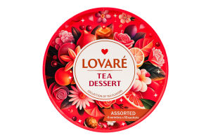 Ассорти чая черного Tea dessert Lovare к/у 40х2г