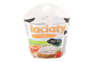 Крем-сир збитий з лососем та кропом 58% 150г стакан Laciaty