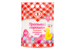 Порошок пральний для дитячих речей без фосфатів ТМ "1" 1.5кг