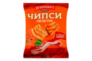 Чипсы пшенично-картофельные пеллетные Бекон До Бочкового м/у 50г