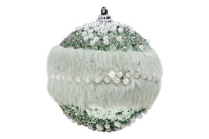 Прикраса ялинкова Перлина зими піноплас 8см 833972