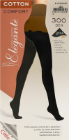 Колготки женские Elegante El Cotton 300den 3 nero