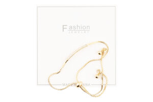 Браслет металевий 40см в асортименті FHF1604