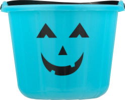 Smart Living Halloween Teal Candy Bucket