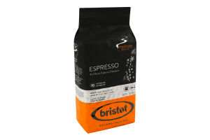 Кава Espresso в зернах смажена 500г м/у Bristot