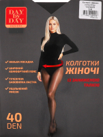 Колготи з зниженною талією чорні 40ден р.2 Day by Day