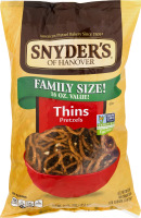 Snyder's Of Hanover Pretzels Thins