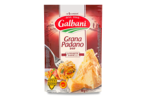 Сыр 32% твердый тертый DOP Грана Падано Galbani д/п 60г