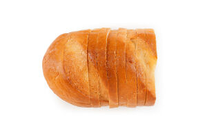 Батон половинка в нарезке Нива Цар хліб м/у 250г