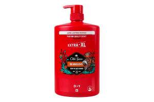 Гель для душа и шампунь 3в1 Bearglove Old Spice 1л