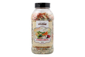 Приправа Сушені овочі 300г пл/банка Галицькі традиції