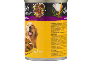 Pedigree Food For Dogs Homestyle Meals Lamb & Rice Flavor Stew