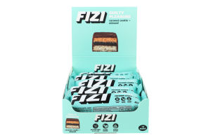 Батончик з фініками, кокосовим печивом та мигдалем у шоколаді з підсолоджувачем Guilty pleasure Fizi м/у 45г