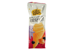 Морозиво Планета Бомверс Ріжок Сол карам 70г