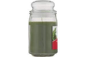 Smart Living Holiday Scented Candle Mistletoe & Pine