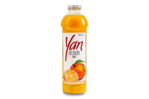 Сок без добавления сахара Апельсин Yan с/бут 930мл